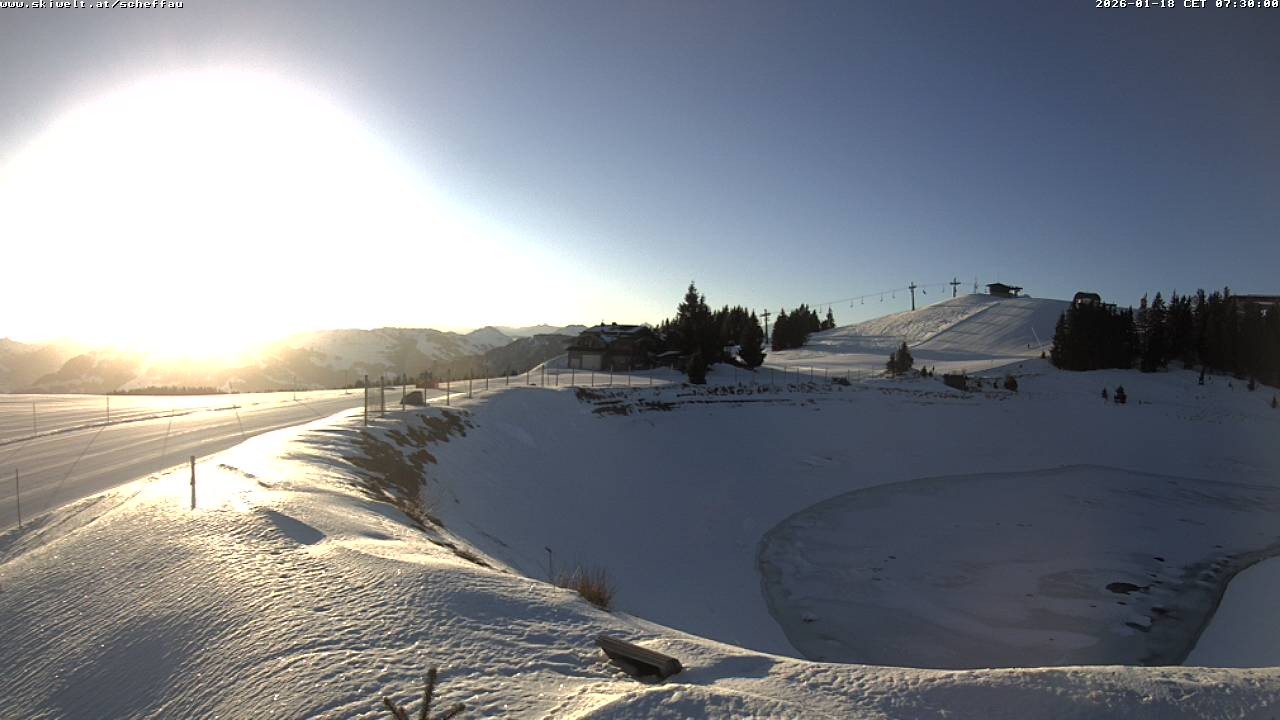 Archiv Foto Webcam Jochstub'n-See, Scheffau