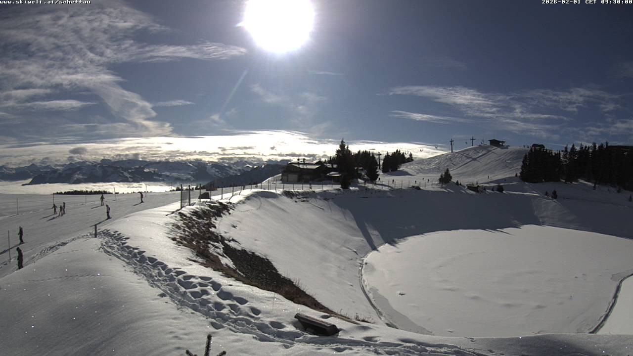 Archiv Foto Webcam Jochstub'n-See, Scheffau