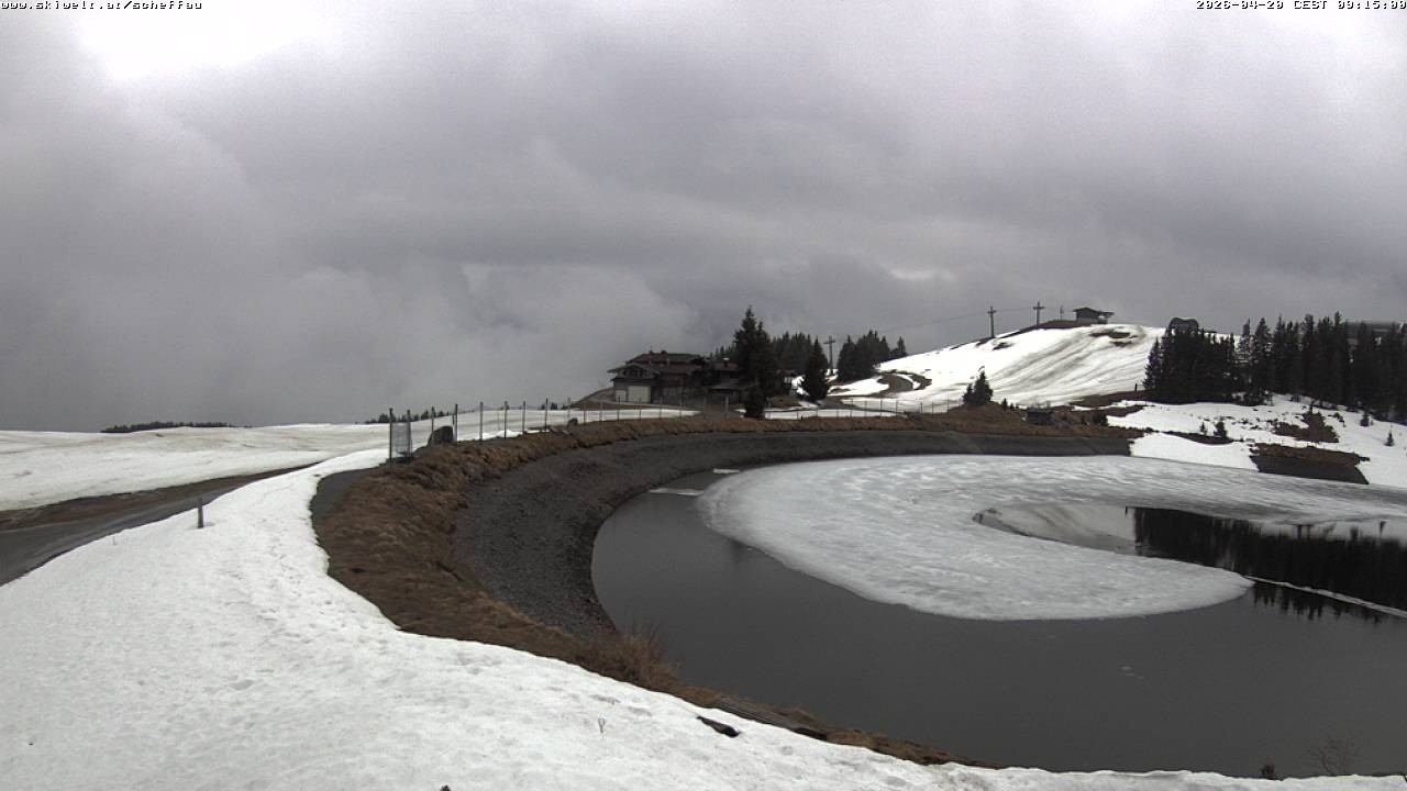 Archived image Webcam Lake Jochstub'n-See, Scheffau