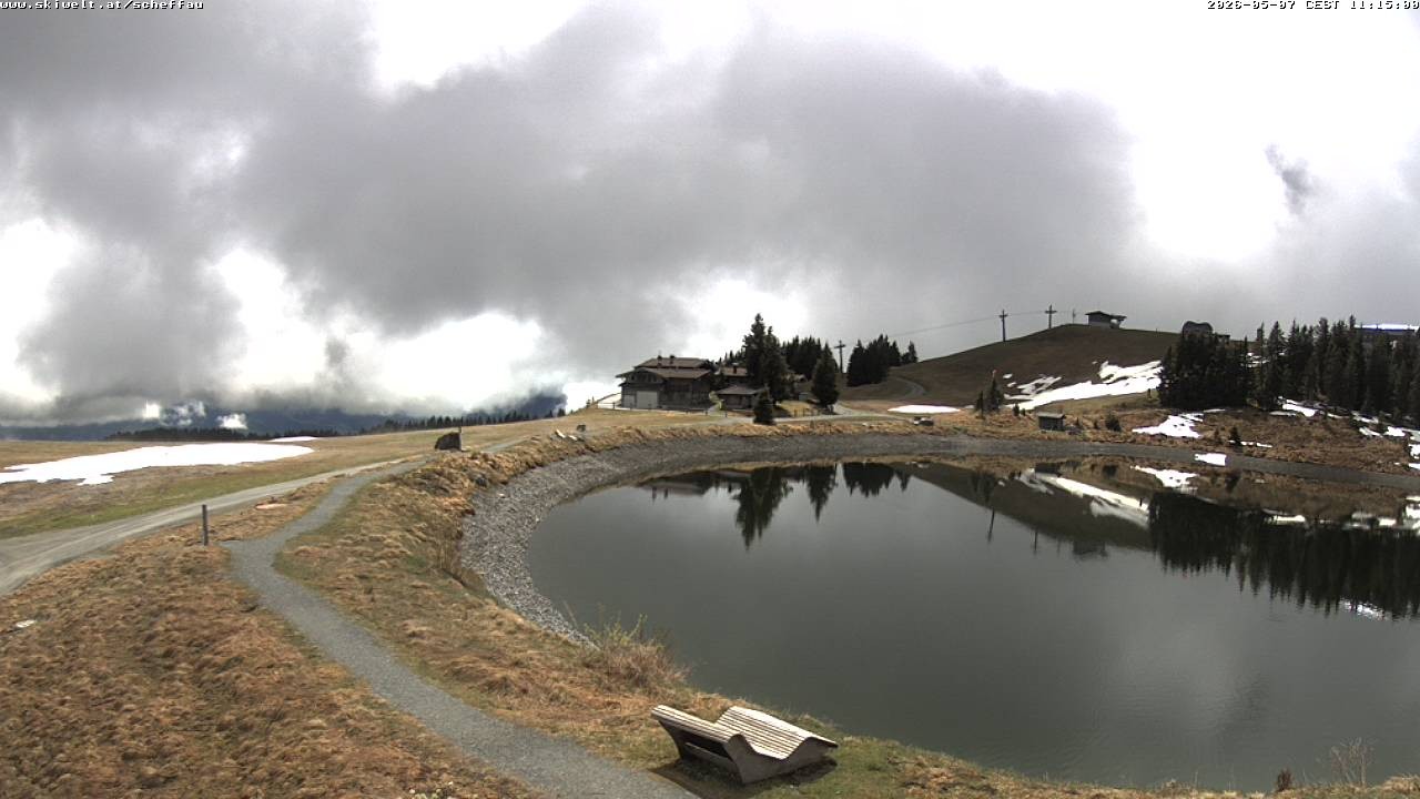 Archiv Foto Webcam Jochstub'n-See, Scheffau