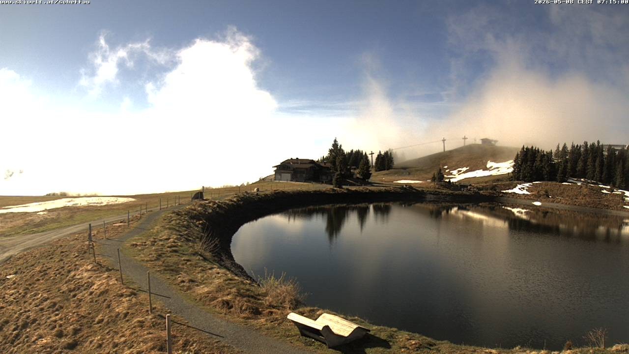 Archiv Foto Webcam Jochstub'n-See, Scheffau