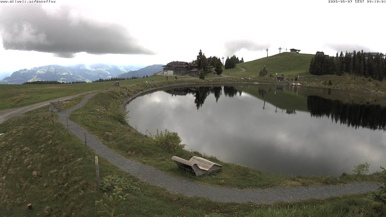 Archiv Foto Webcam Jochstub'n-See, Scheffau