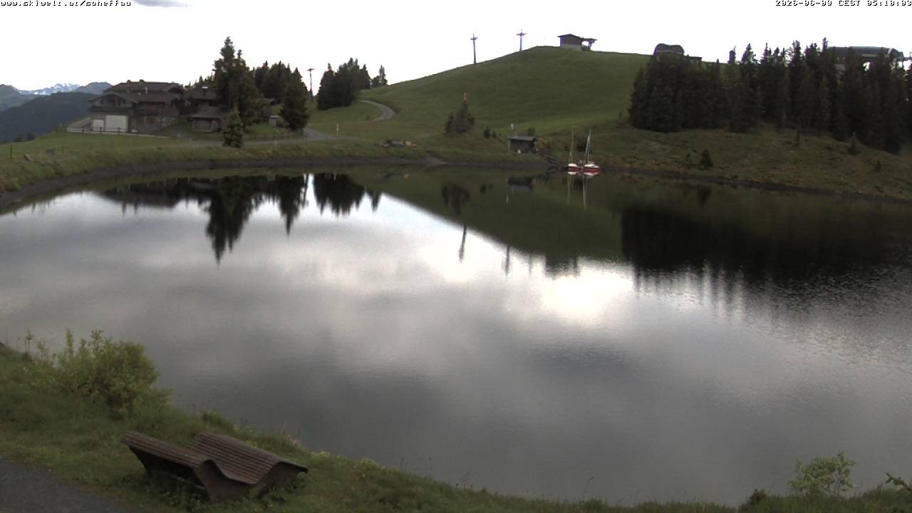 Archived image Webcam Lake Jochstub'n-See, Scheffau