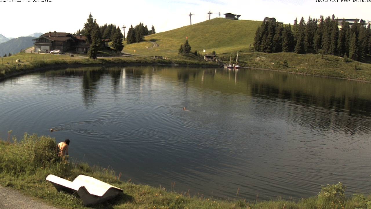 Archiv Foto Webcam Jochstub'n-See, Scheffau