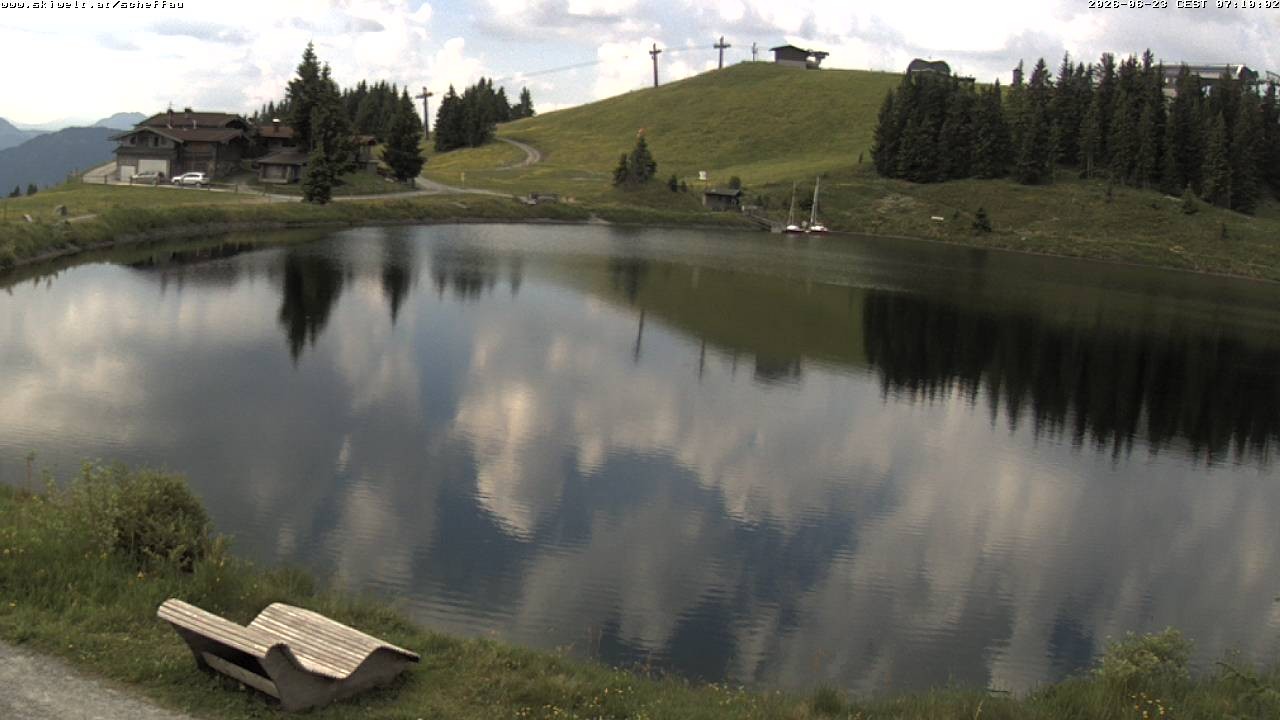 Archiv Foto Webcam Jochstub'n-See, Scheffau