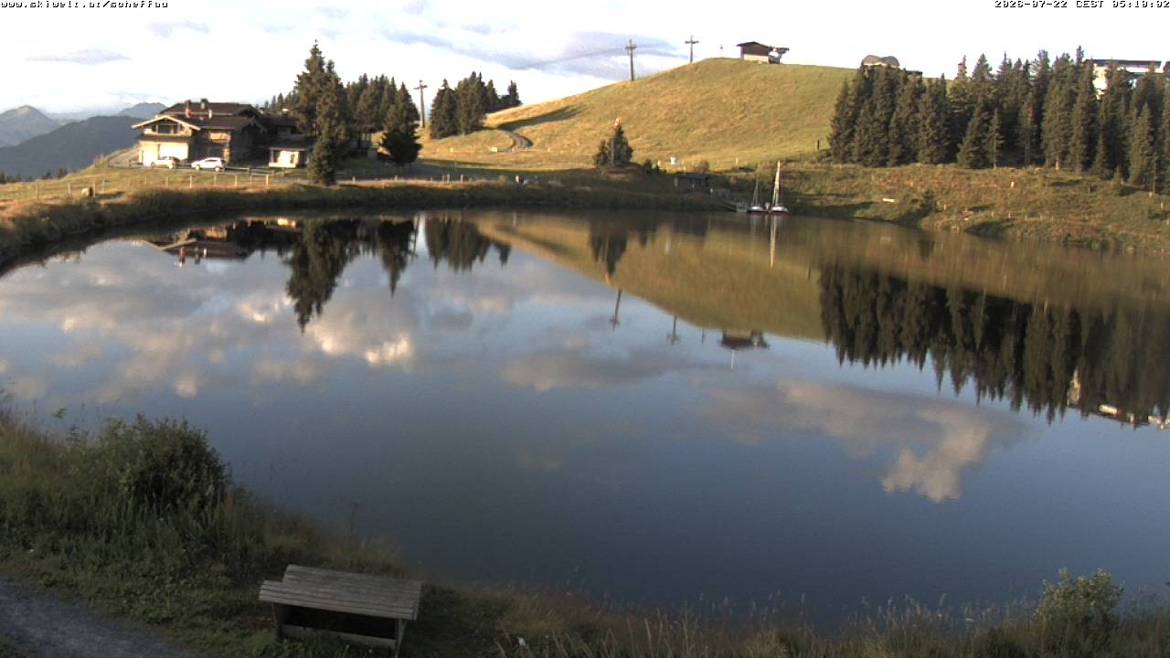 Archiv Foto Webcam Jochstub'n-See, Scheffau