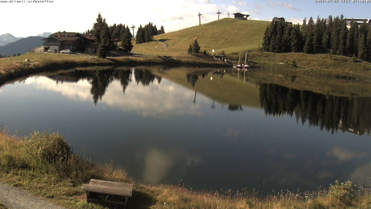 Archived image Webcam Lake Jochstub'n-See, Scheffau
