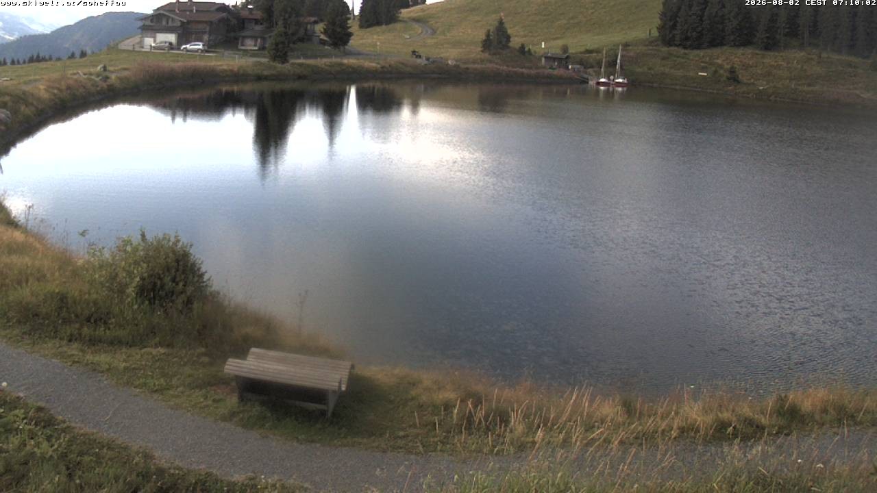 Archived image Webcam Lake Jochstub'n-See, Scheffau