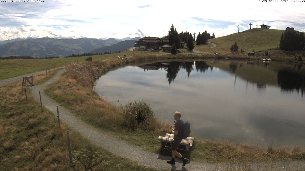 Archiv Foto Webcam Jochstub'n-See, Scheffau