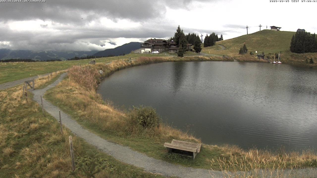 Archiv Foto Webcam Jochstub'n-See, Scheffau