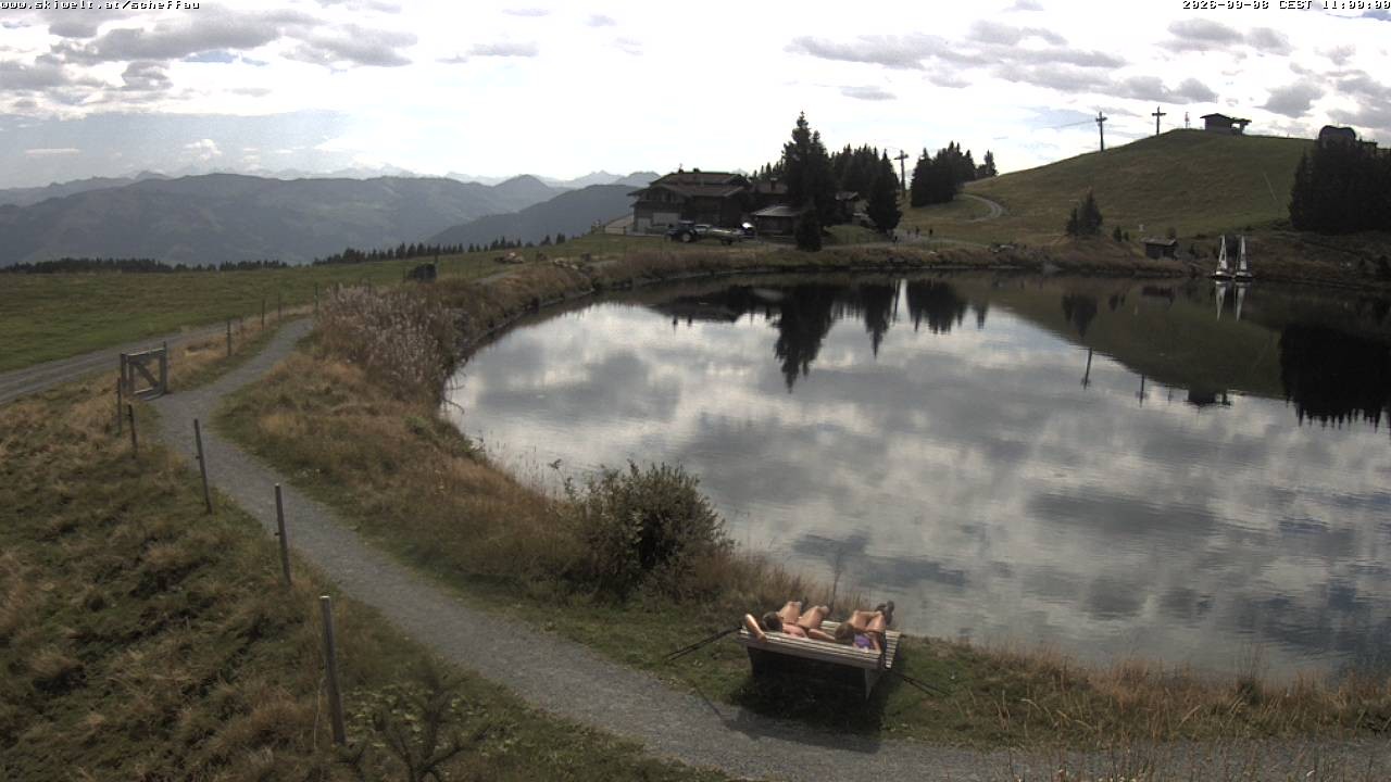 Archiv Foto Webcam Jochstub'n-See, Scheffau