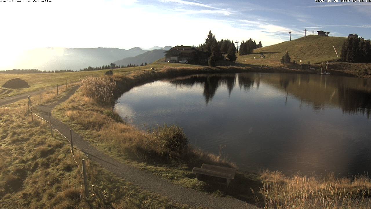 Archiv Foto Webcam Jochstub'n-See, Scheffau