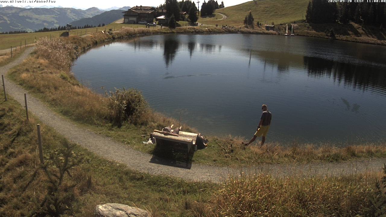 Archiv Foto Webcam Jochstub'n-See, Scheffau