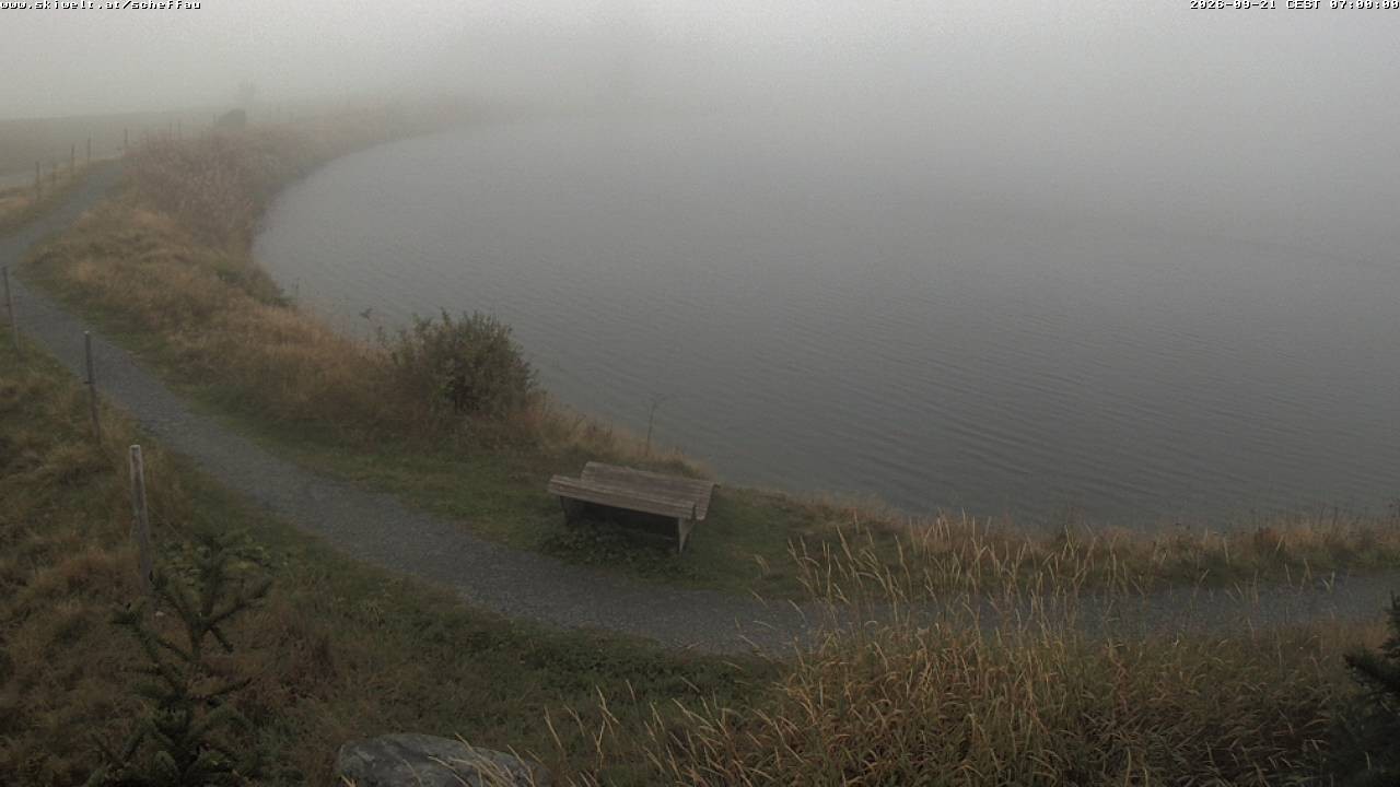 Archived image Webcam Lake Jochstub'n-See, Scheffau