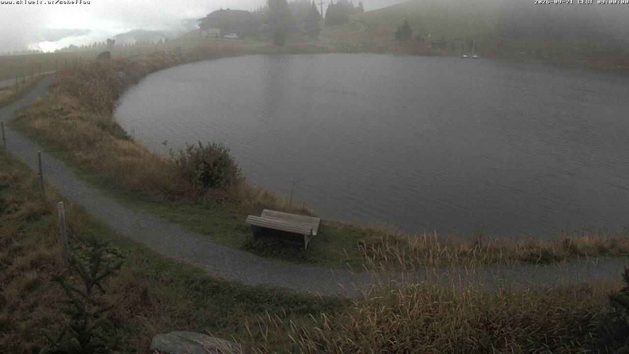 Archived image Webcam Lake Jochstub'n-See, Scheffau