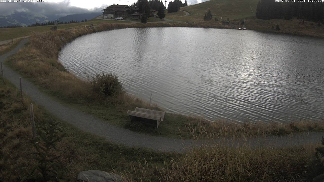 Archived image Webcam Lake Jochstub'n-See, Scheffau