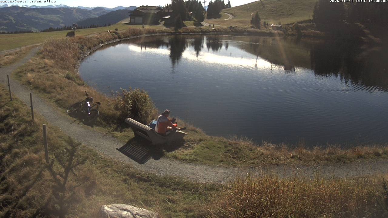 Archived image Webcam Lake Jochstub'n-See, Scheffau