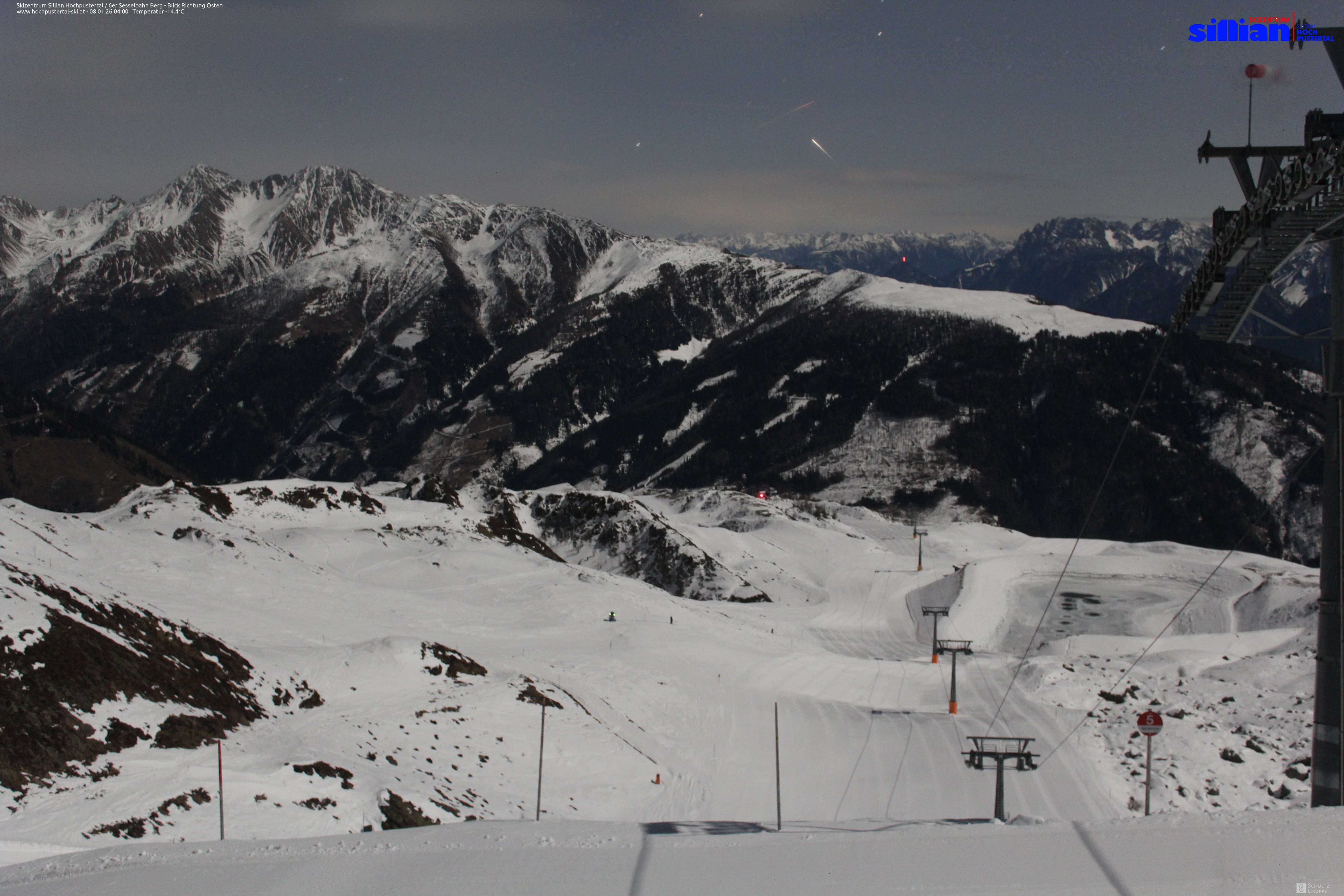 Archiv Foto Webcam Sillian, 6er-Sesselbahn Thurntaler