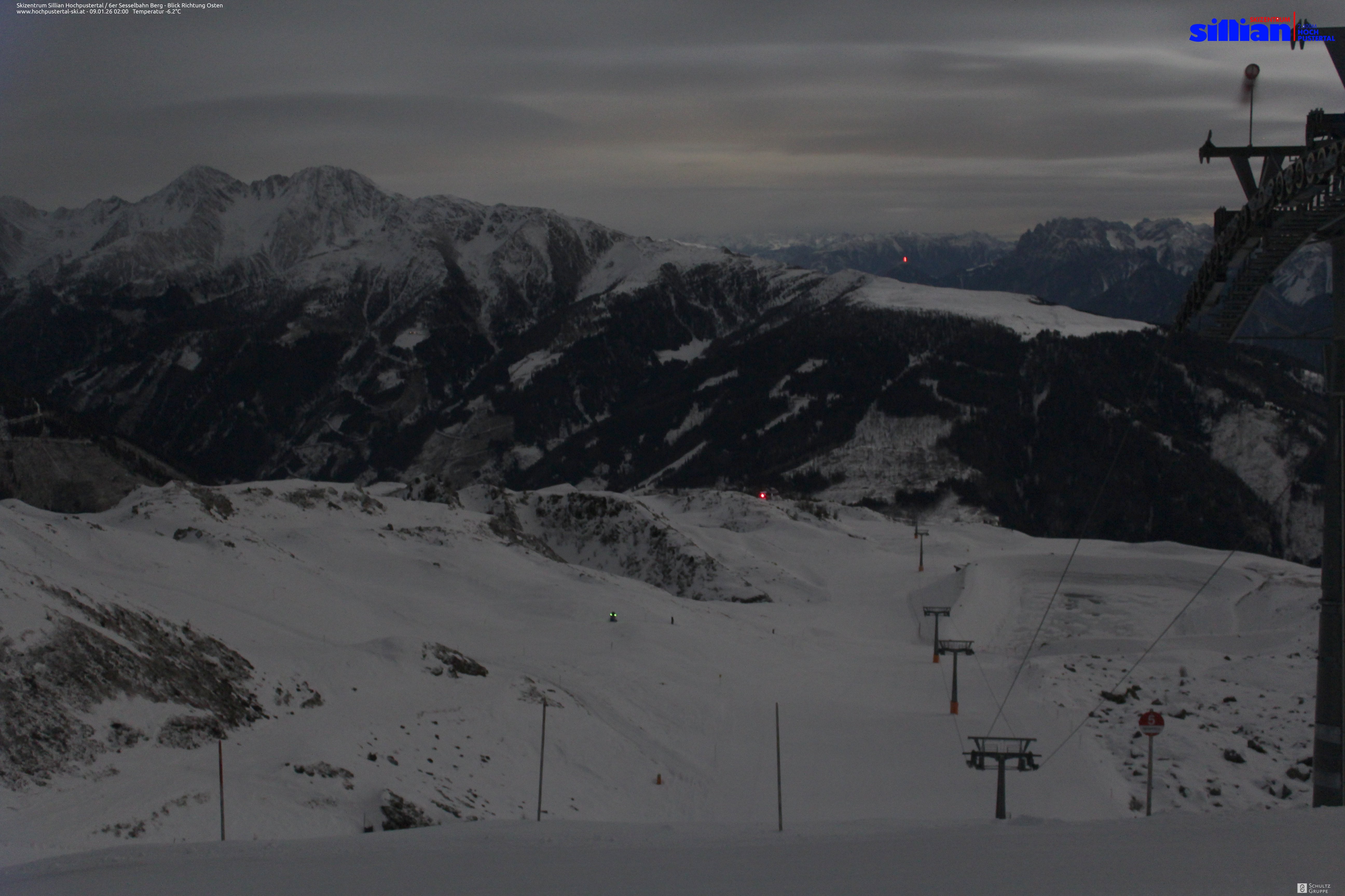Archiv Foto Webcam Sillian, 6er-Sesselbahn Thurntaler