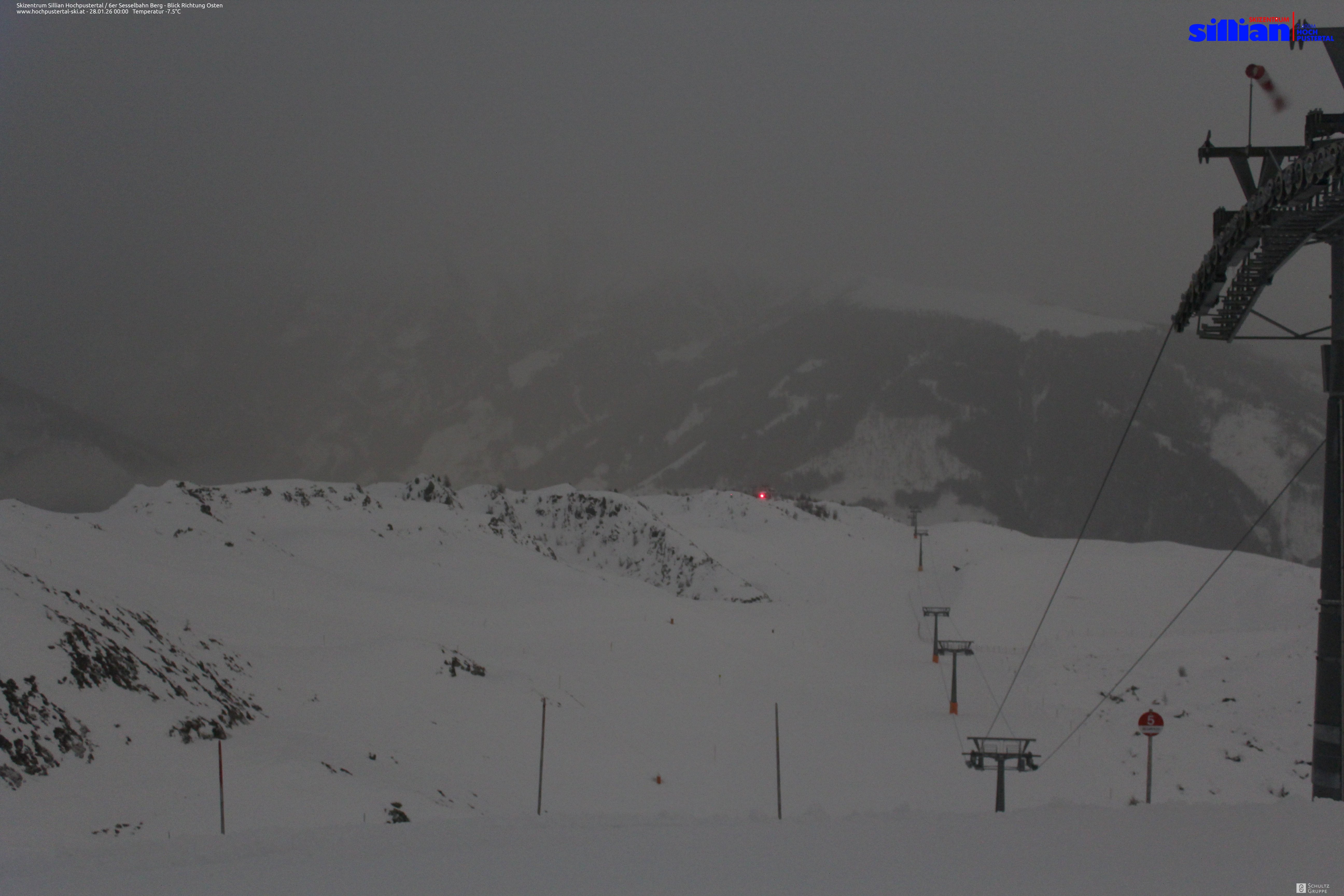 Archiv Foto Webcam Sillian, 6er-Sesselbahn Thurntaler