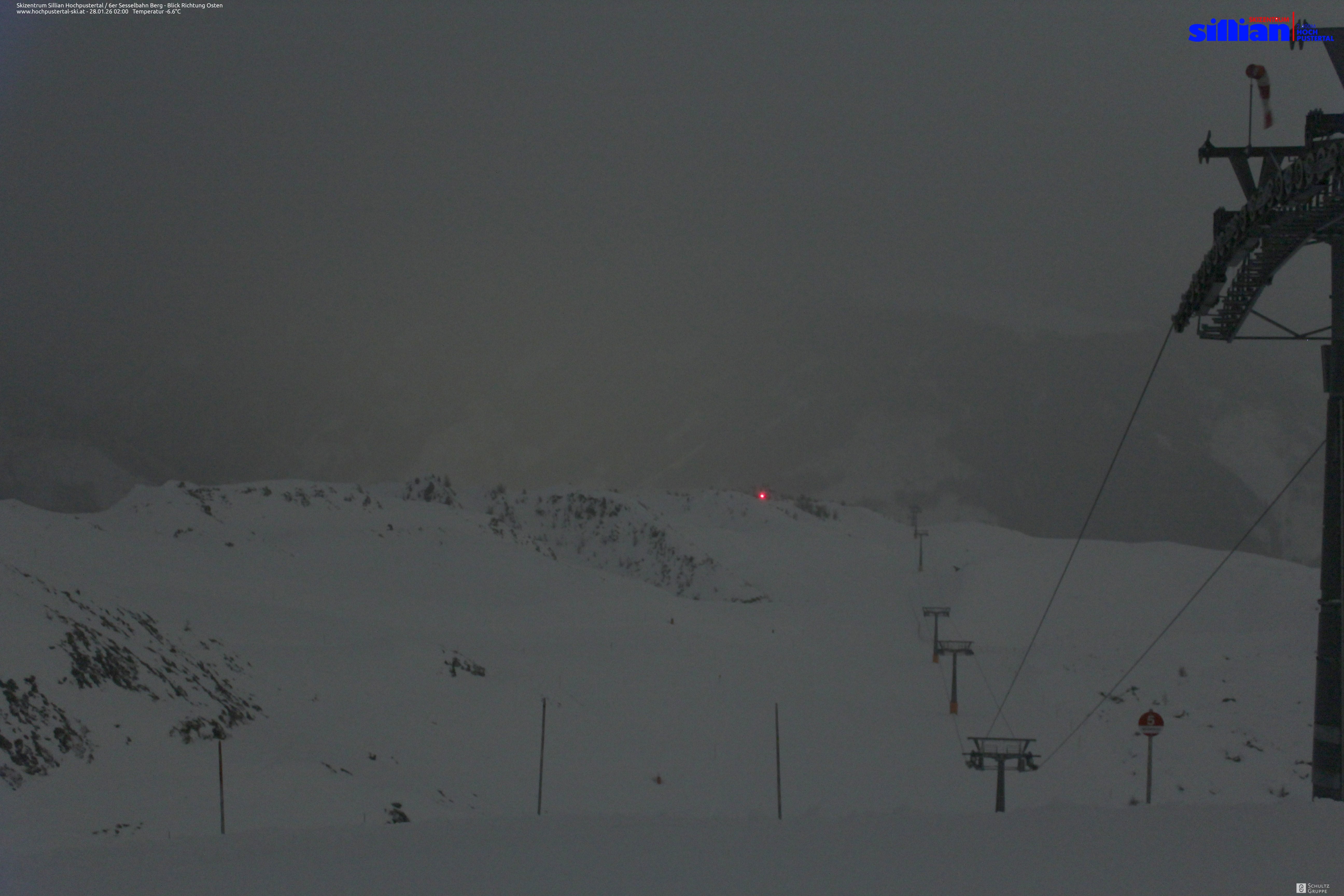 Archiv Foto Webcam Sillian, 6er-Sesselbahn Thurntaler