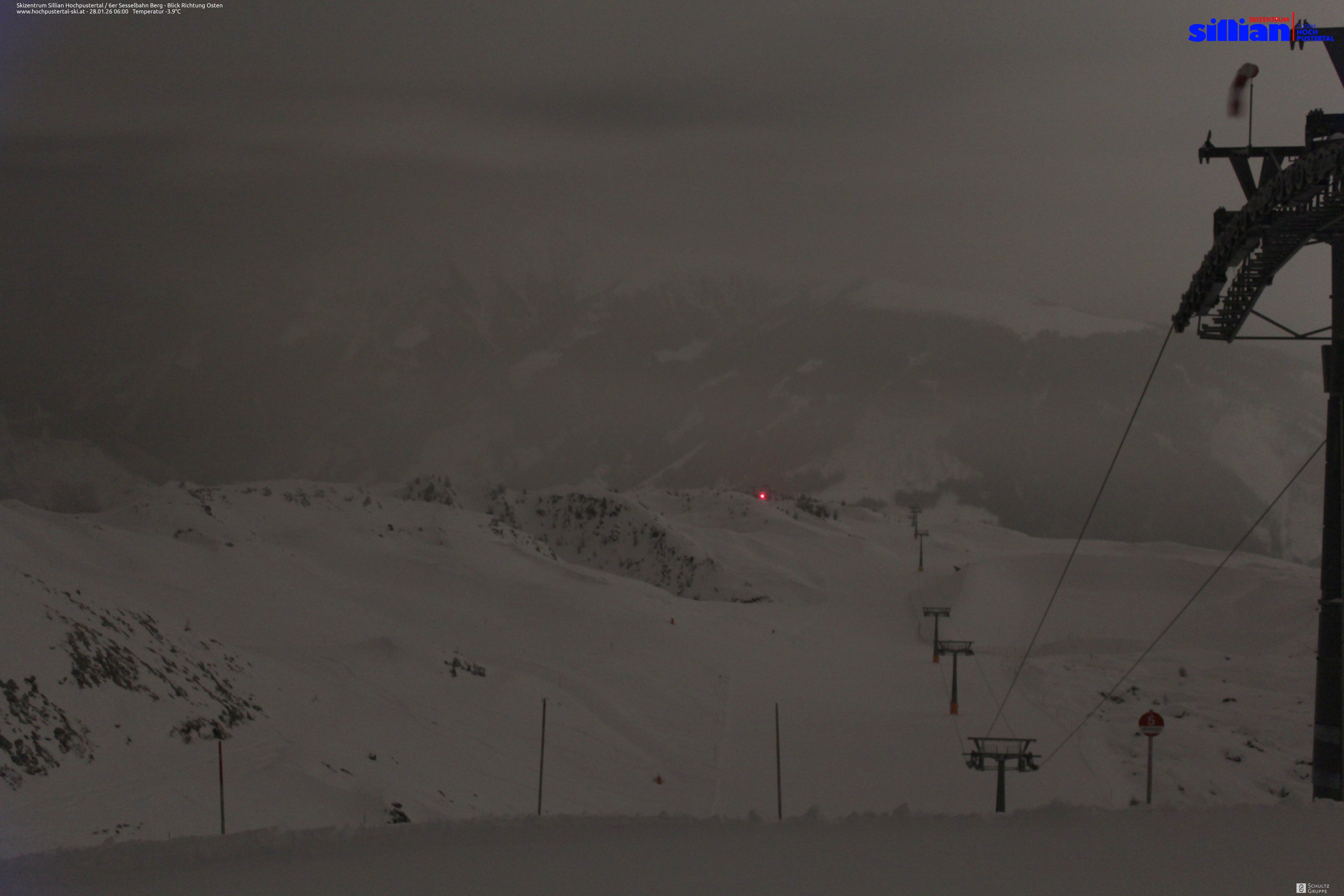 Archiv Foto Webcam Sillian, 6er-Sesselbahn Thurntaler