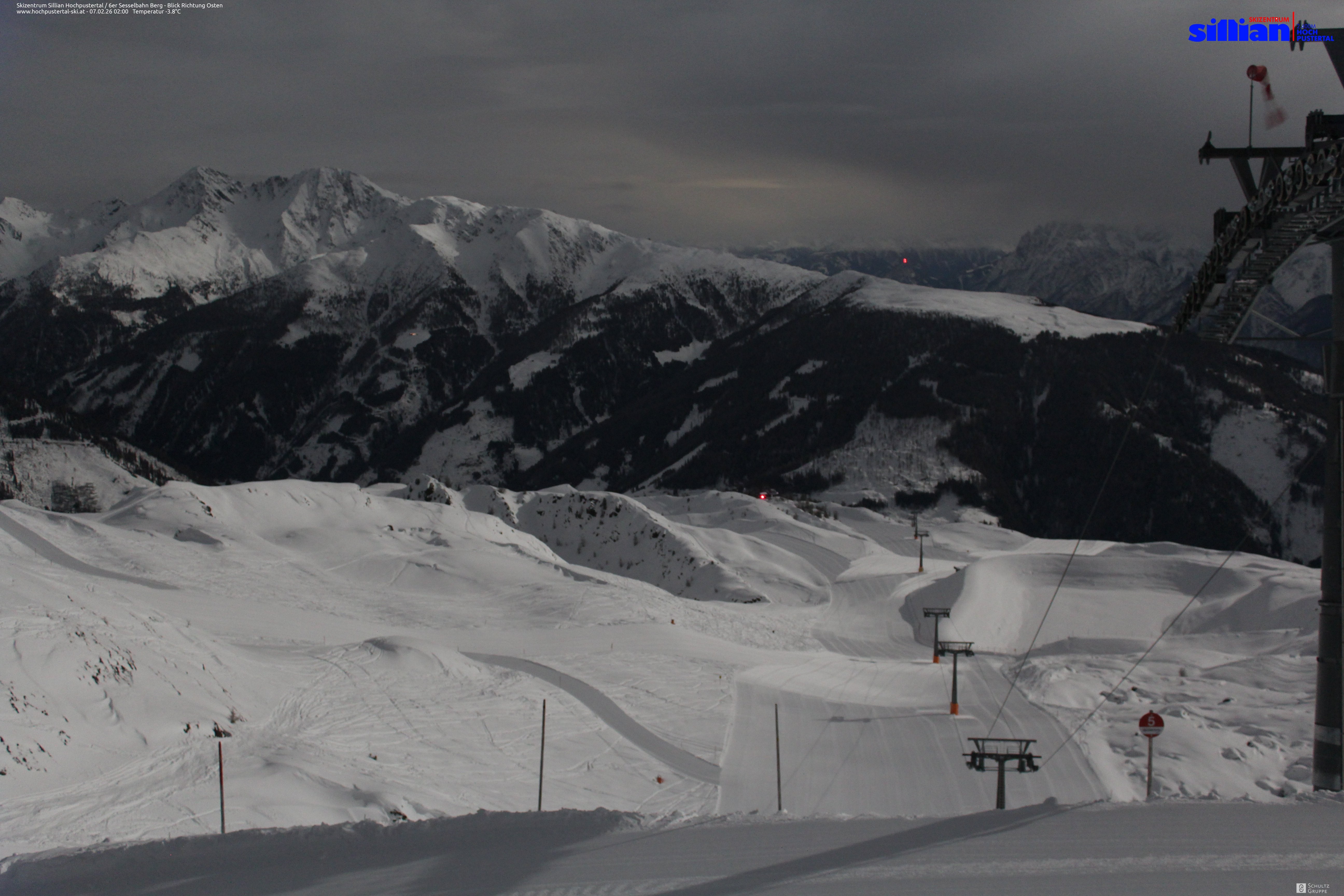Archiv Foto Webcam Sillian, 6er-Sesselbahn Thurntaler