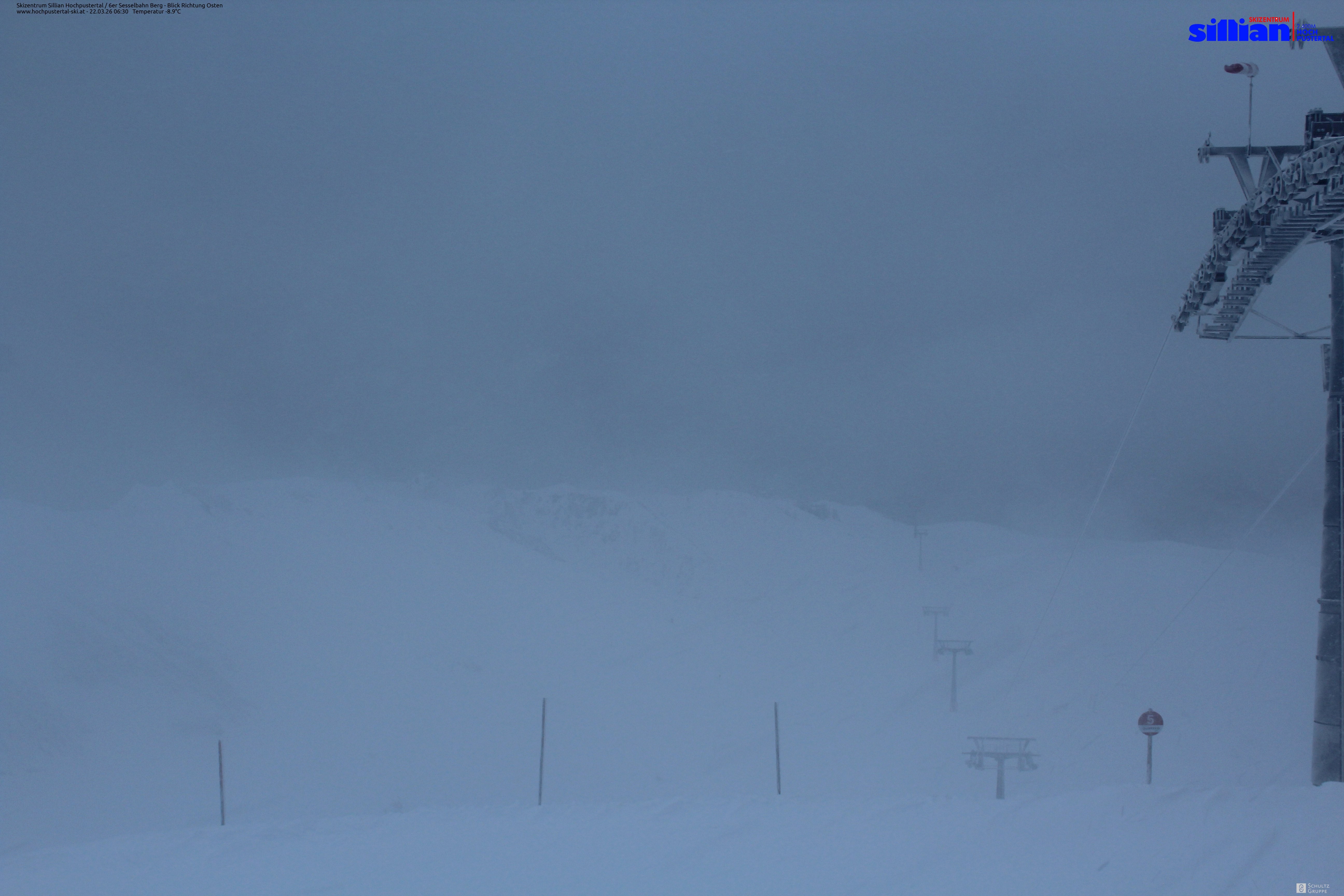 Archiv Foto Webcam Sillian, 6er-Sesselbahn Thurntaler