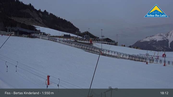 Archiv Foto Webcam Bertas Kinderland Serfaus Fiss Ladis