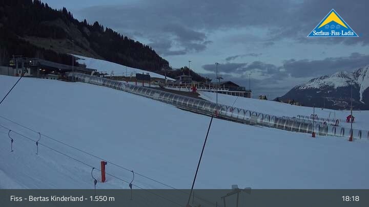 Archiv Foto Webcam Bertas Kinderland Serfaus Fiss Ladis