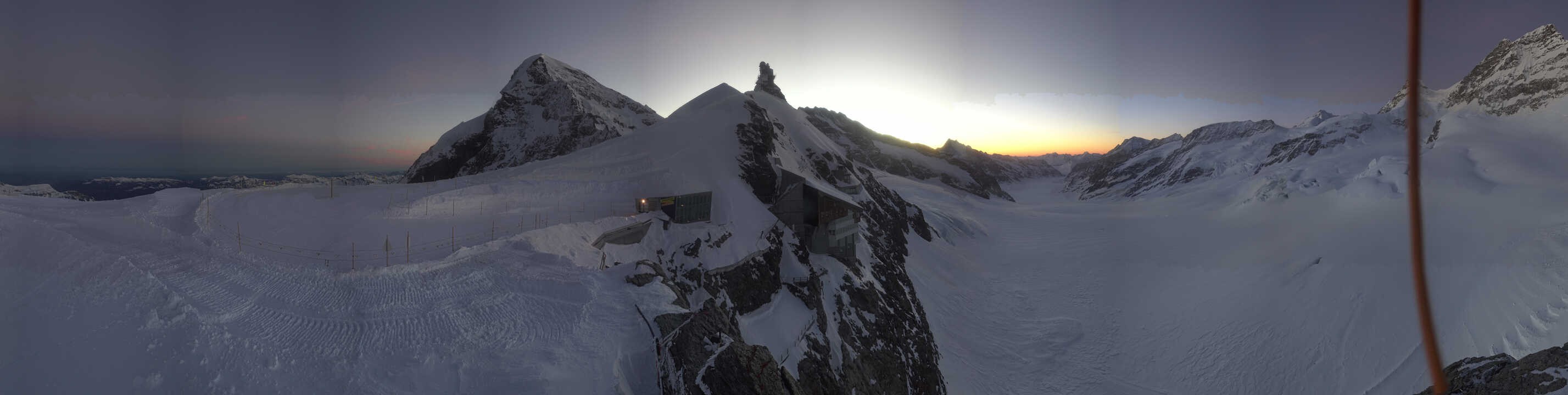 Archived image Webcam Panoramic View, Jungfraujoch