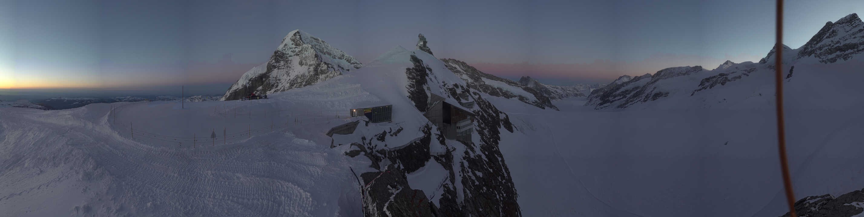 Archiv Foto Webcam Jungfraujoch-Panorama, Berner Oberland