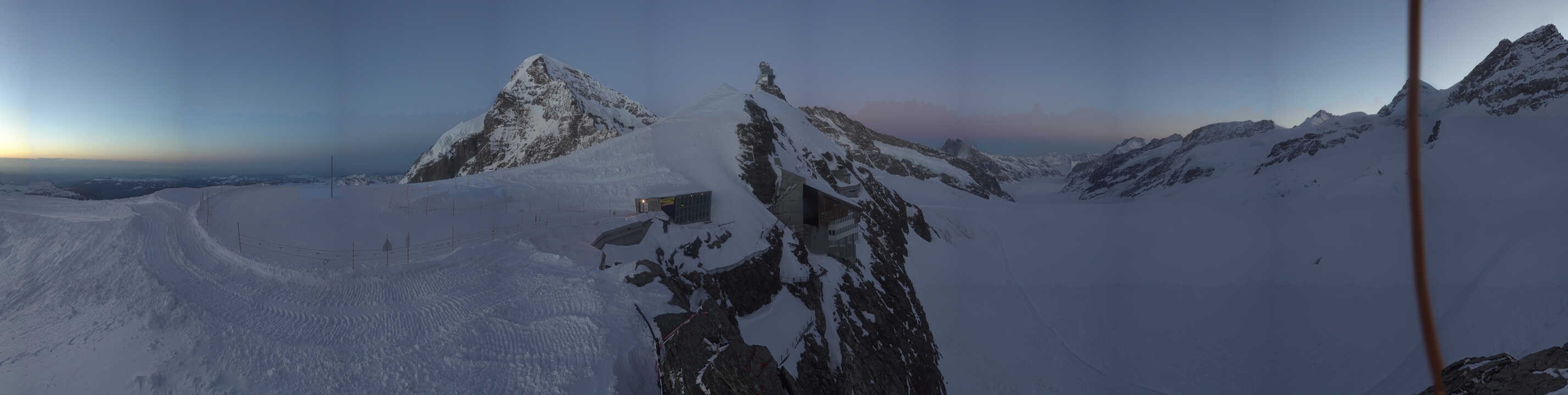 Archiv Foto Webcam Jungfraujoch-Panorama, Berner Oberland