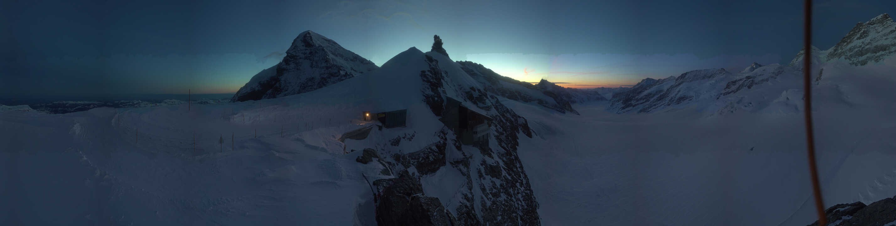 Archiv Foto Webcam Jungfraujoch-Panorama, Berner Oberland