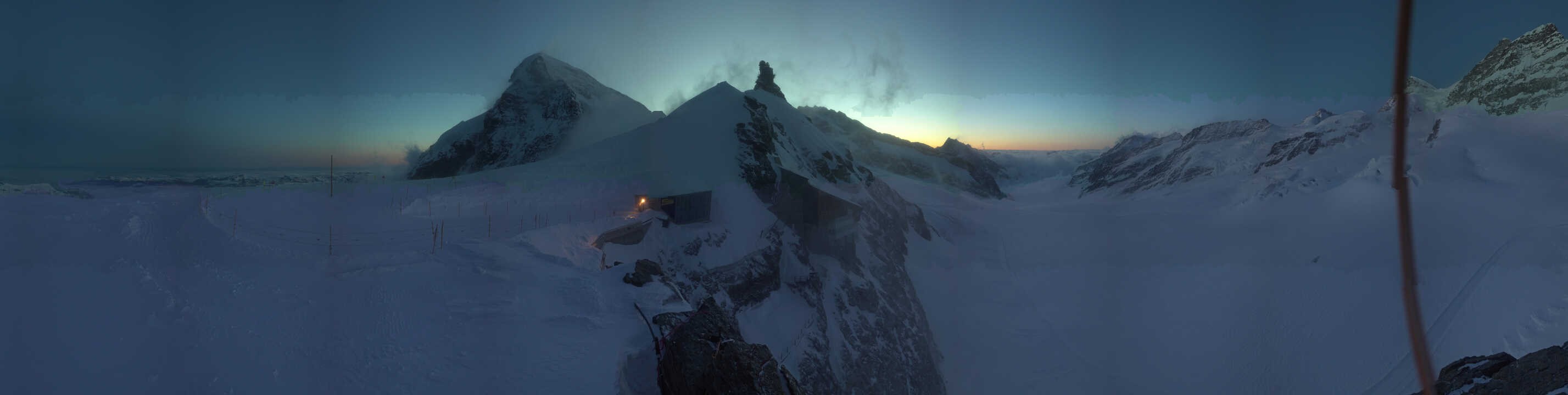 Archiv Foto Webcam Jungfraujoch-Panorama, Berner Oberland