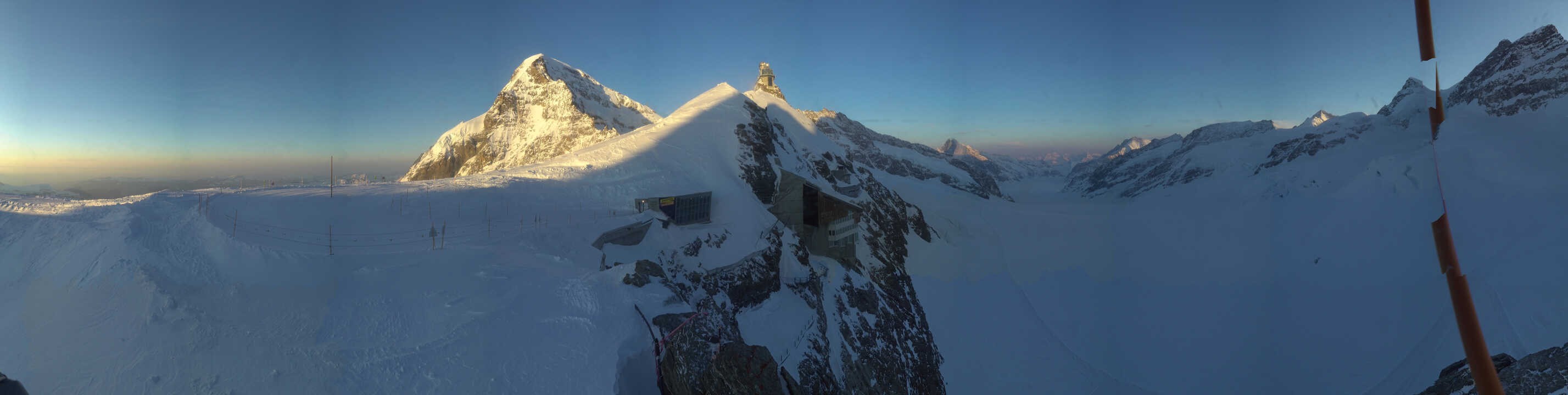 Archiv Foto Webcam Jungfraujoch-Panorama, Berner Oberland