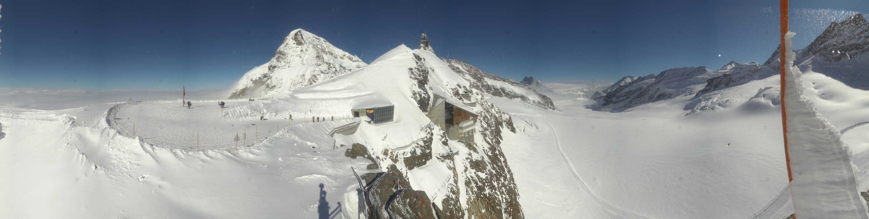Archiv Foto Webcam Jungfraujoch-Panorama, Berner Oberland
