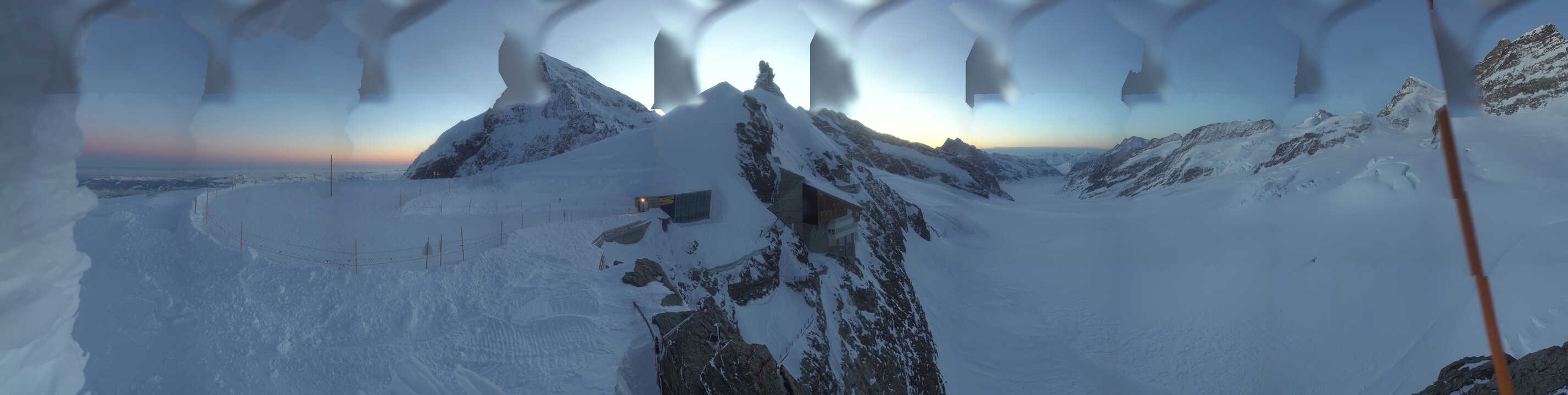 Archiv Foto Webcam Jungfraujoch-Panorama, Berner Oberland