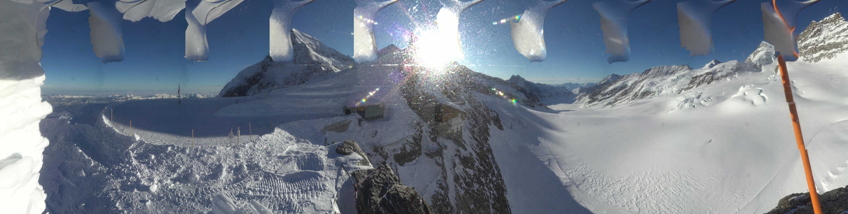 Archiv Foto Webcam Jungfraujoch-Panorama, Berner Oberland