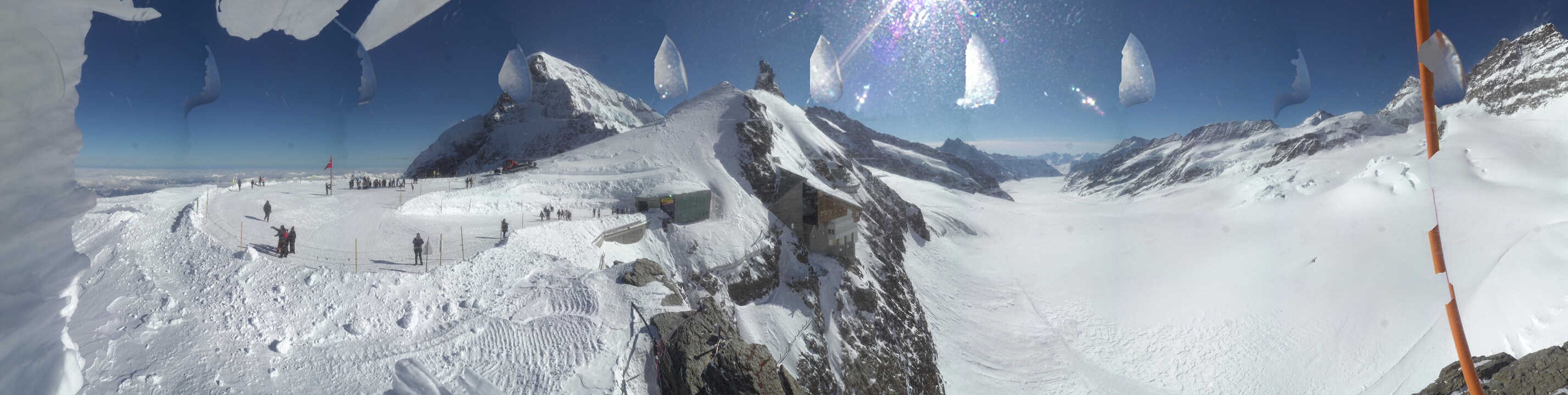 Archiv Foto Webcam Jungfraujoch-Panorama, Berner Oberland