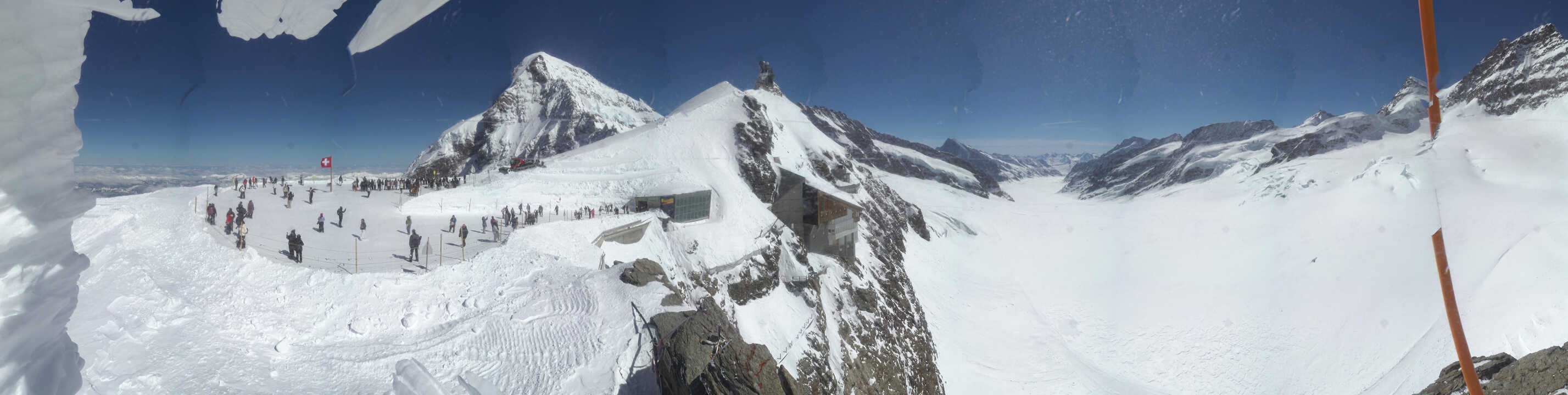 Archiv Foto Webcam Jungfraujoch-Panorama, Berner Oberland