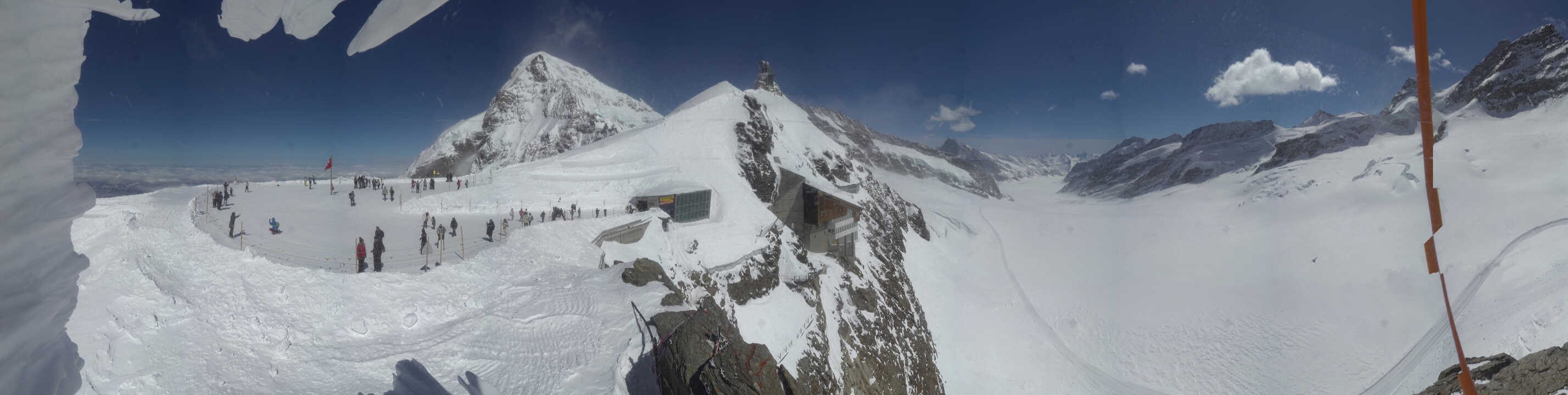 Archiv Foto Webcam Jungfraujoch-Panorama, Berner Oberland