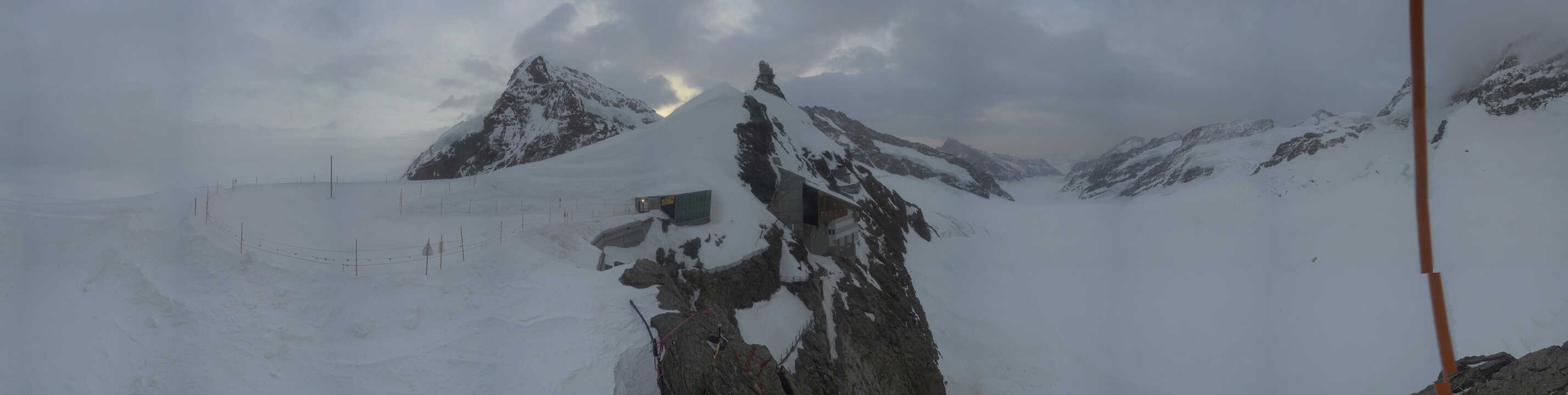 Archived image Webcam Panoramic View, Jungfraujoch