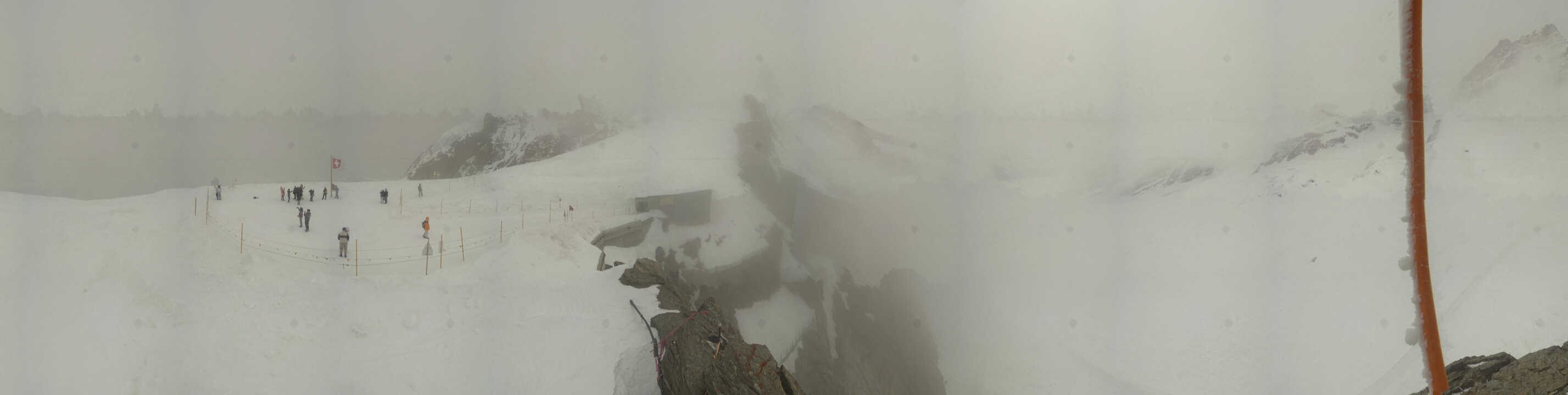 Archived image Webcam Panoramic View, Jungfraujoch