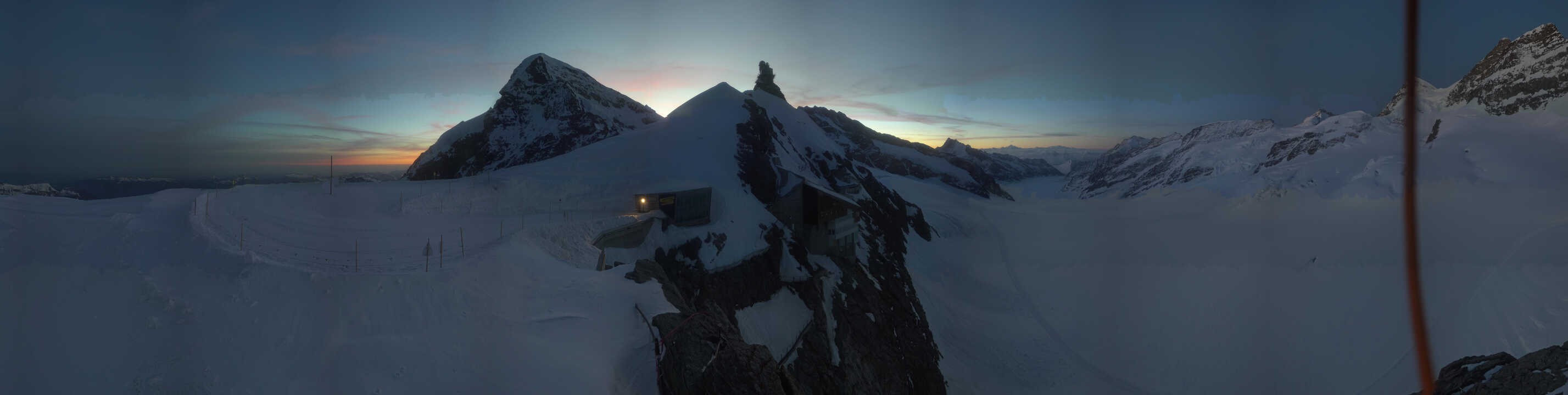 Archiv Foto Webcam Jungfraujoch-Panorama, Berner Oberland