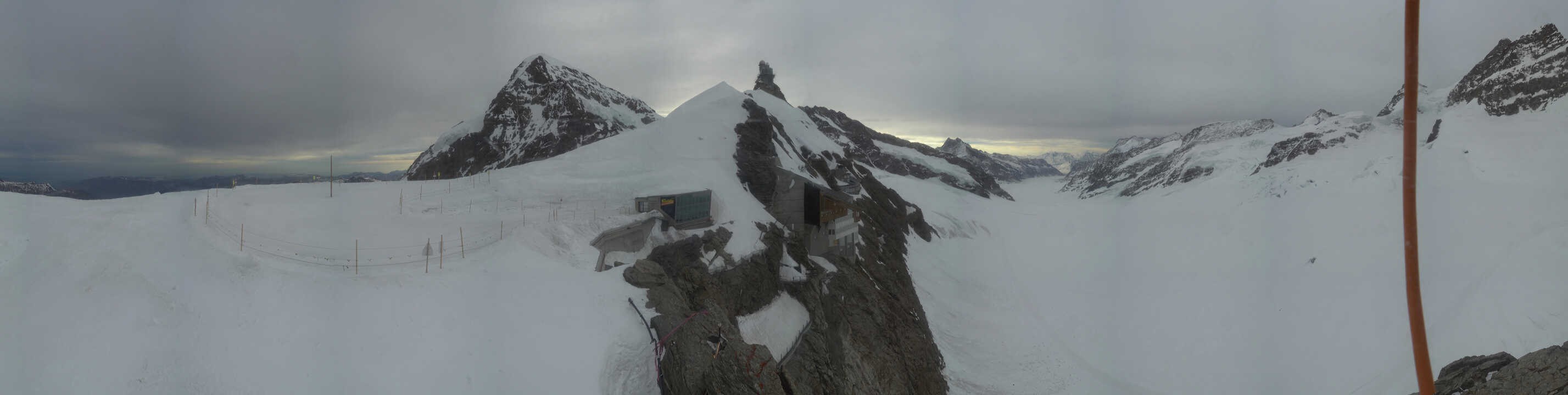 Archived image Webcam Panoramic View, Jungfraujoch