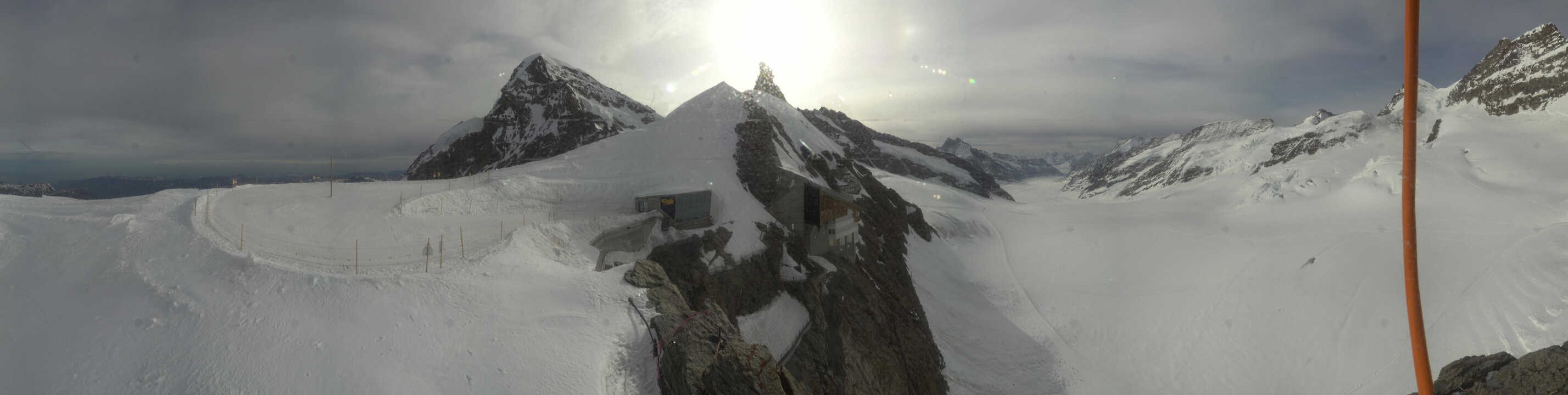 Archived image Webcam Panoramic View, Jungfraujoch