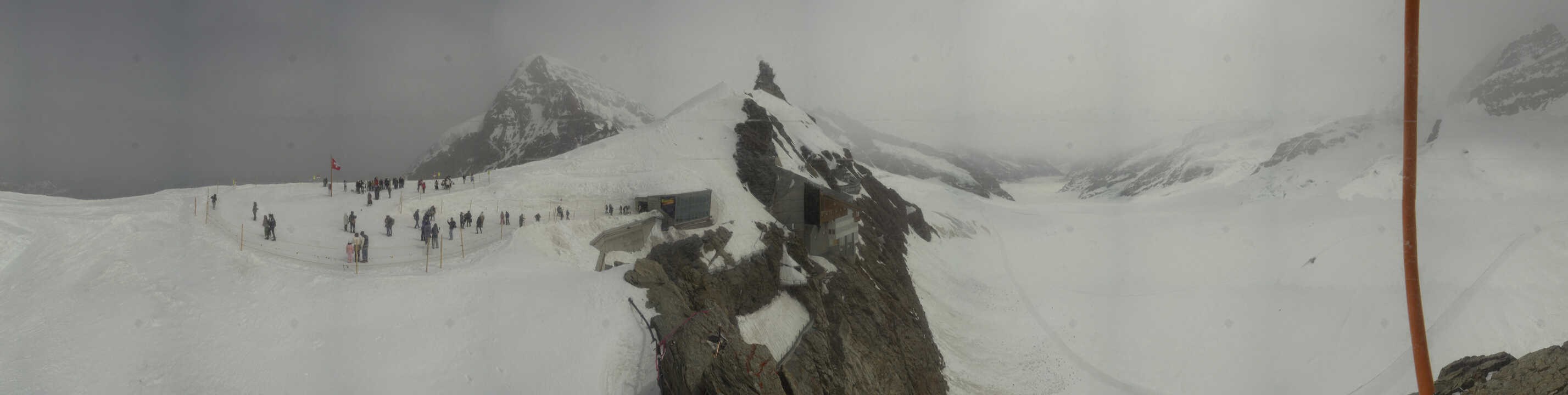 Archived image Webcam Panoramic View, Jungfraujoch