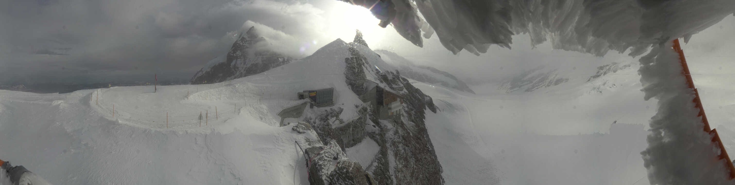Archiv Foto Webcam Jungfraujoch-Panorama, Berner Oberland