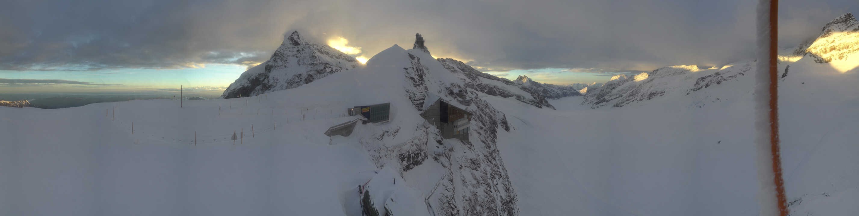 Archived image Webcam Panoramic View, Jungfraujoch
